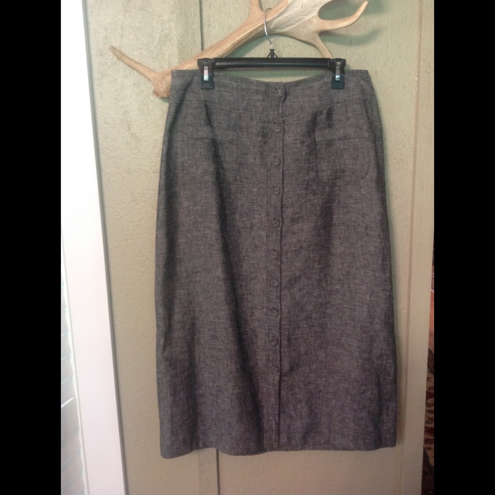 3 for $15❤️ Willi Smith Linen Longer Skirt Size 10